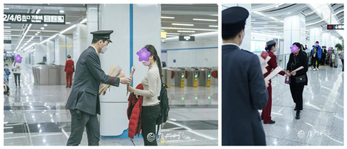 廈門美萊VS廈門地鐵為女性乘客獻(xiàn)花|3.8美萊向女性乘客送上節(jié)日問候